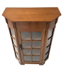 Art Nouveau One-Door Cabinet by H.F. Jansen & Zonen Amsterdam, 1900s